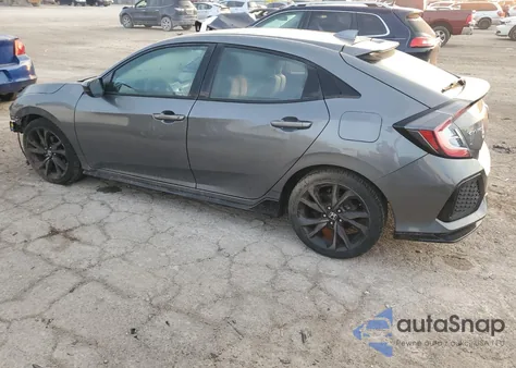 2017 Honda Civic Sport from USA, damaged, VIN SHHFK7H42HU210275